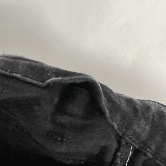 Damati Men's Black Slim Distressed Jeans with custom painting 36x32 - Picture 9 of 9